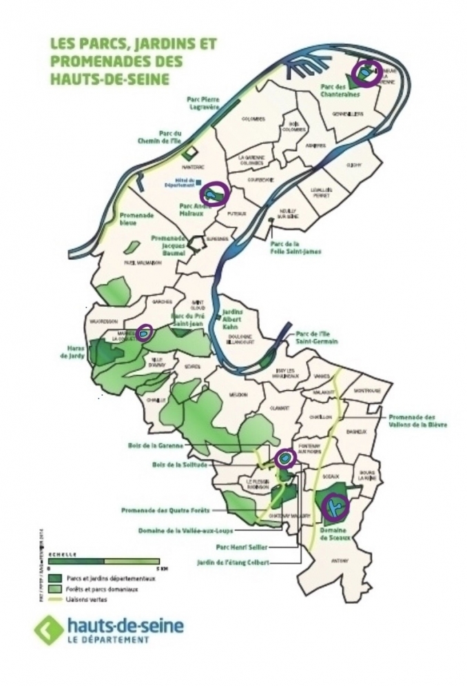 PRESENTATION DES PLANS D'EAU 92 - PECHE 92/75