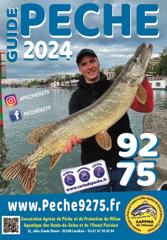 Guide Pêche 2024 disponible ! - PECHE 92/75