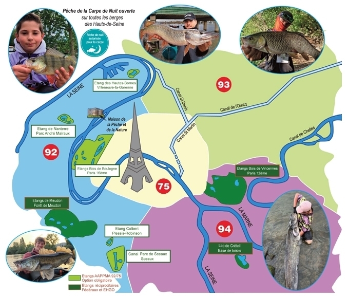 Fête de la Pêche et de la Nature 20 et 21 septembre 2025 - PECHE 92/75