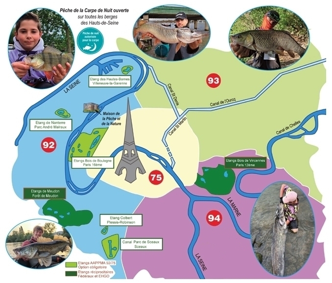 Fête de la Pêche et de la Nature 20 et 21 septembre 2025 - PECHE 92/75